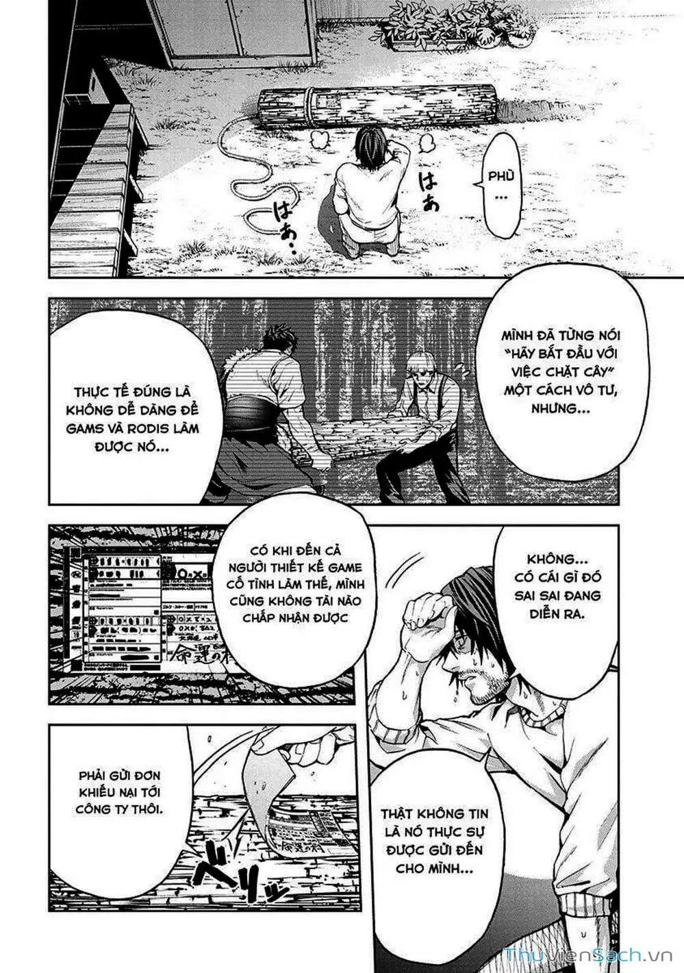 Truyện Tranh Npc Của Trò Chơi Xây Dựng Làng Là Người Thật trang 4