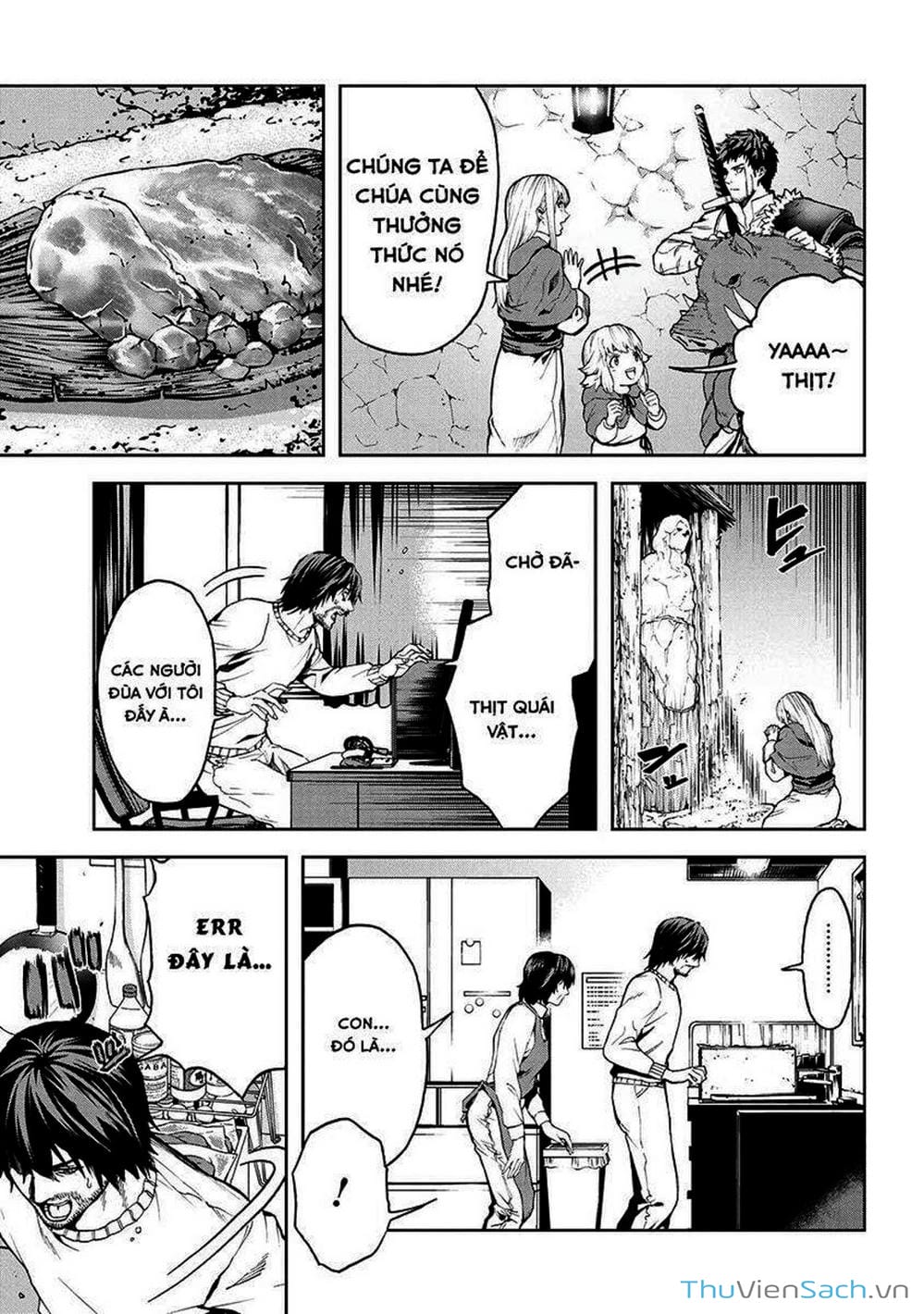 Truyện Tranh Npc Của Trò Chơi Xây Dựng Làng Là Người Thật trang 4