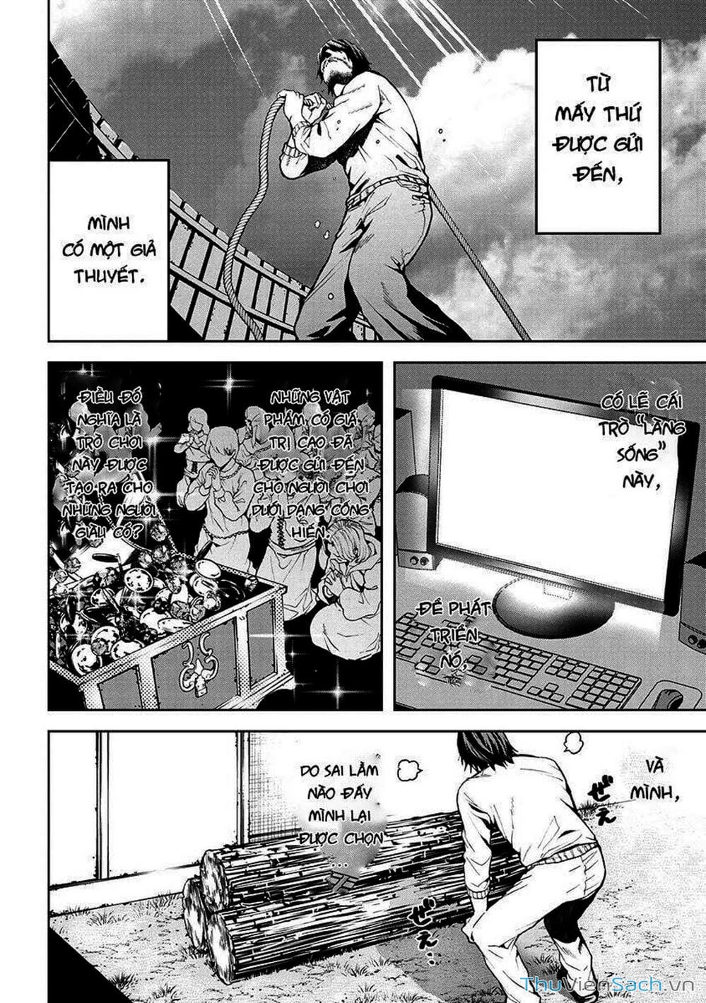 Truyện Tranh Npc Của Trò Chơi Xây Dựng Làng Là Người Thật trang 4