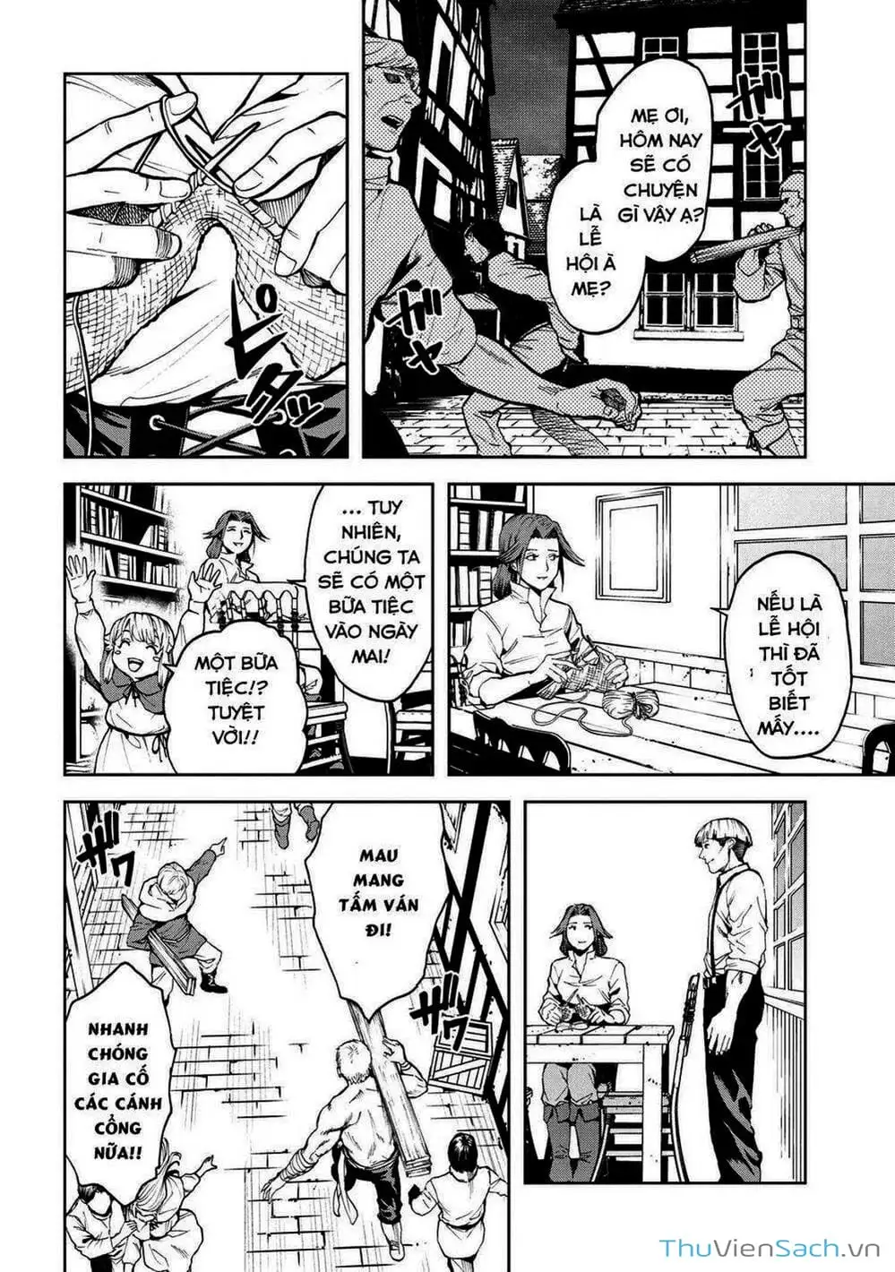 Truyện Tranh Npc Của Trò Chơi Xây Dựng Làng Là Người Thật trang 4