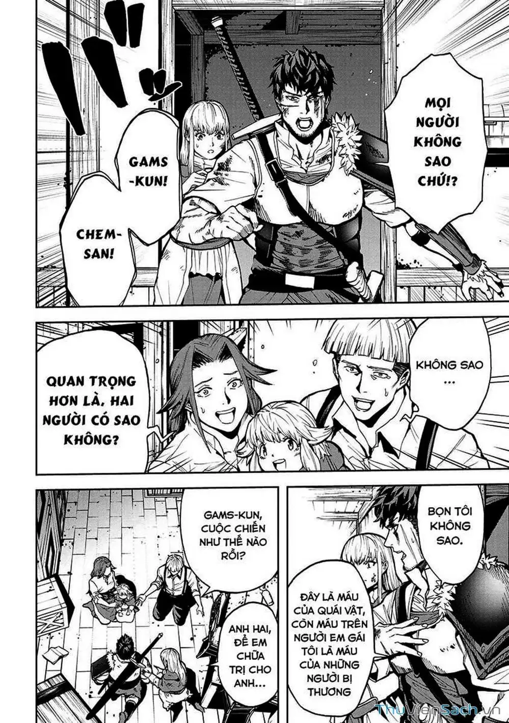 Truyện Tranh Npc Của Trò Chơi Xây Dựng Làng Là Người Thật trang 4