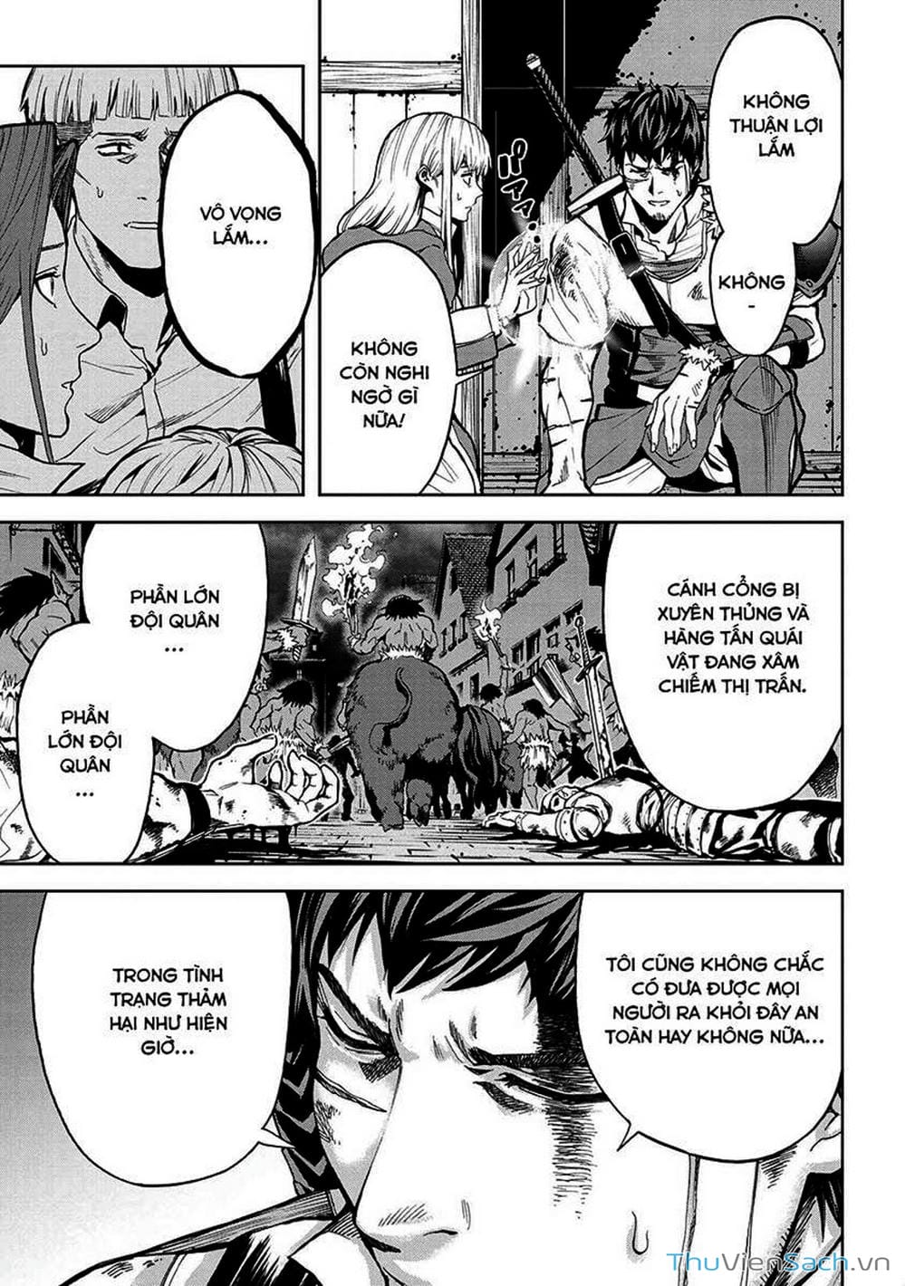 Truyện Tranh Npc Của Trò Chơi Xây Dựng Làng Là Người Thật trang 4