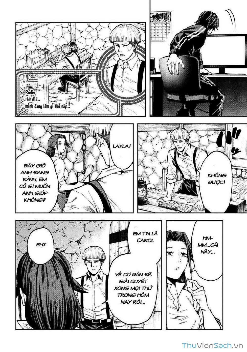 Truyện Tranh Npc Của Trò Chơi Xây Dựng Làng Là Người Thật trang 4