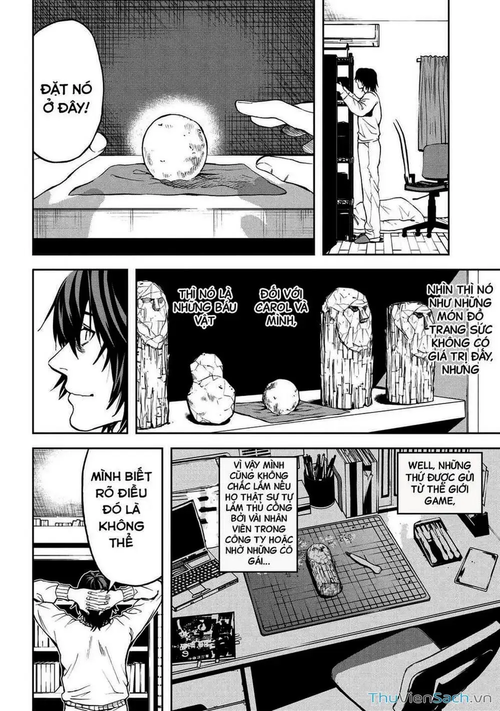 Truyện Tranh Npc Của Trò Chơi Xây Dựng Làng Là Người Thật trang 4