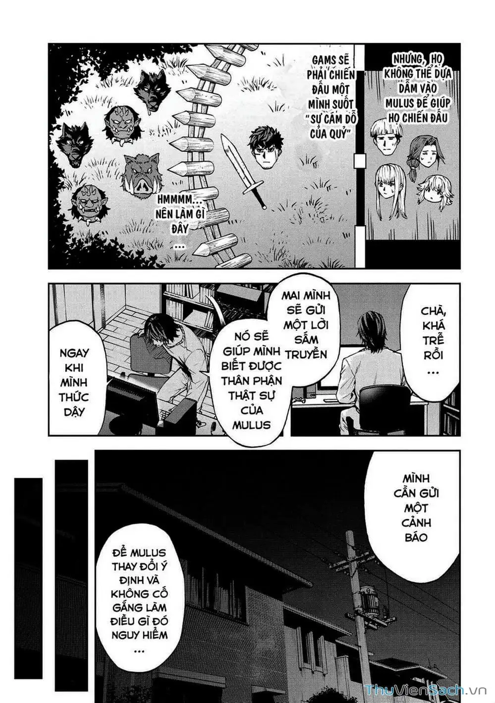 Truyện Tranh Npc Của Trò Chơi Xây Dựng Làng Là Người Thật trang 4