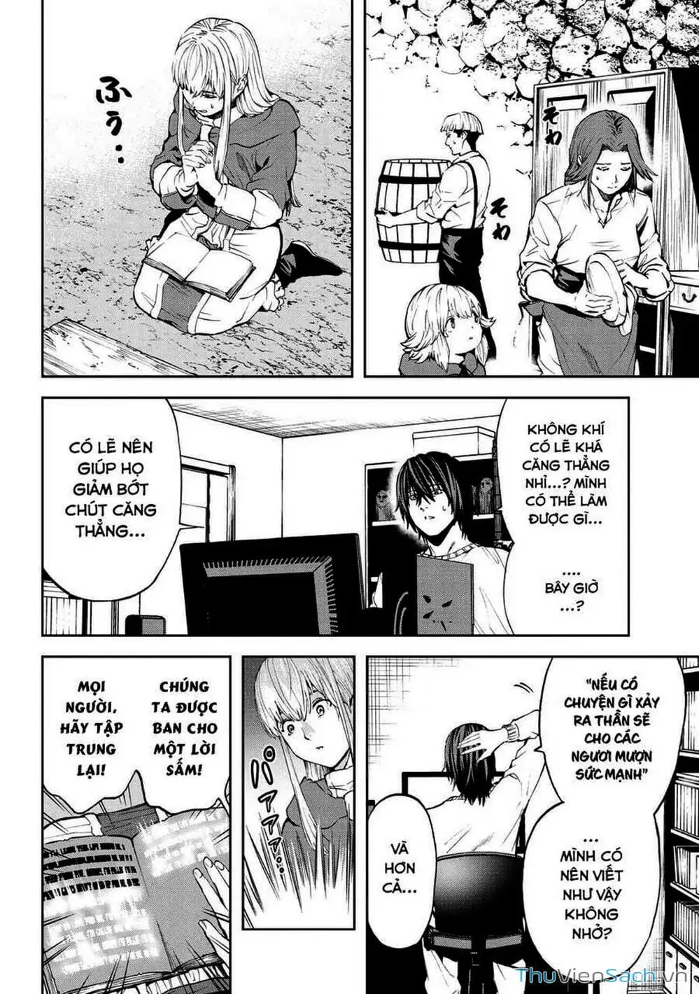 Truyện Tranh Npc Của Trò Chơi Xây Dựng Làng Là Người Thật trang 4