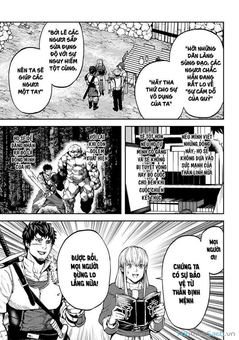 Truyện Tranh Npc Của Trò Chơi Xây Dựng Làng Là Người Thật trang 4