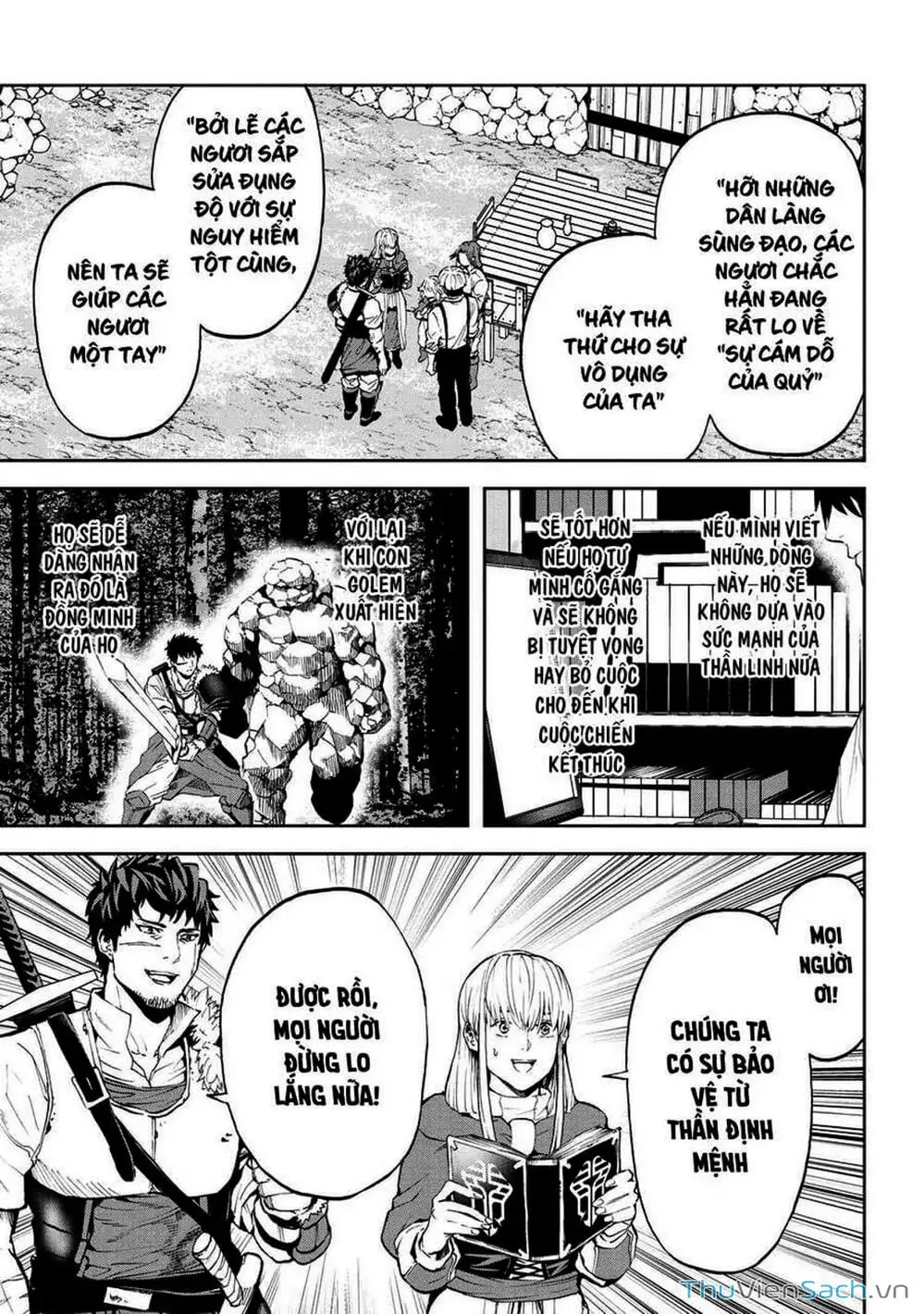 Truyện Tranh Npc Của Trò Chơi Xây Dựng Làng Là Người Thật trang 4