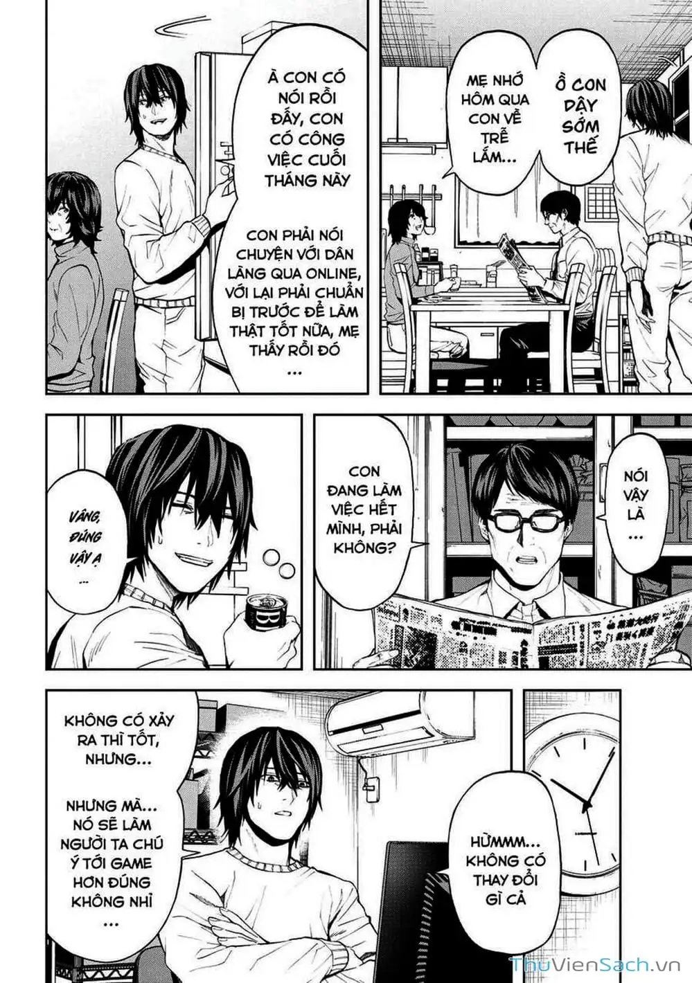 Truyện Tranh Npc Của Trò Chơi Xây Dựng Làng Là Người Thật trang 4
