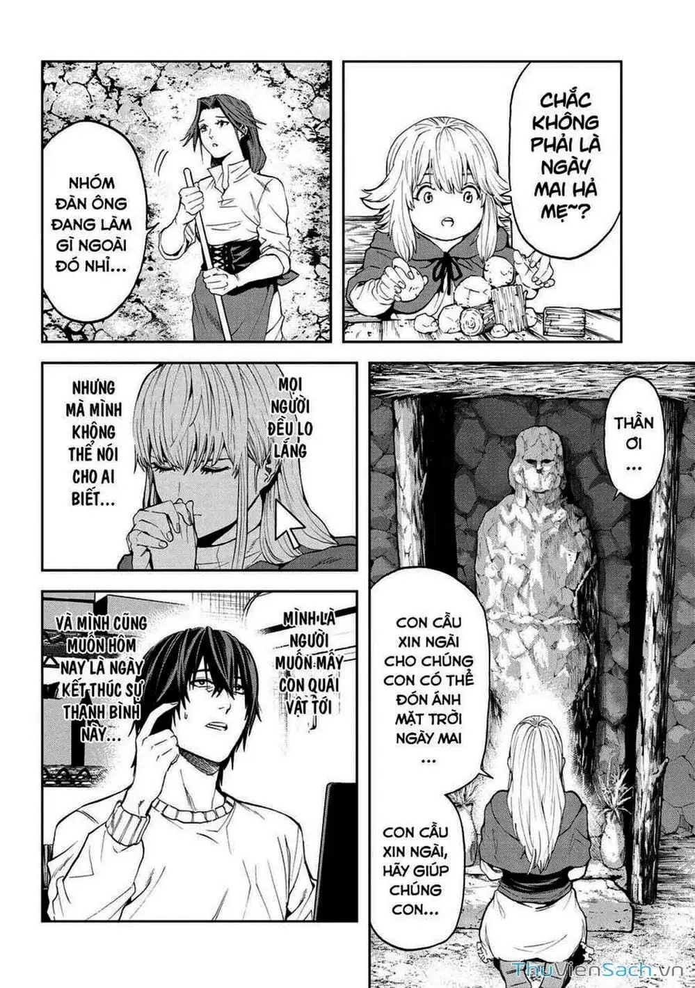 Truyện Tranh Npc Của Trò Chơi Xây Dựng Làng Là Người Thật trang 4