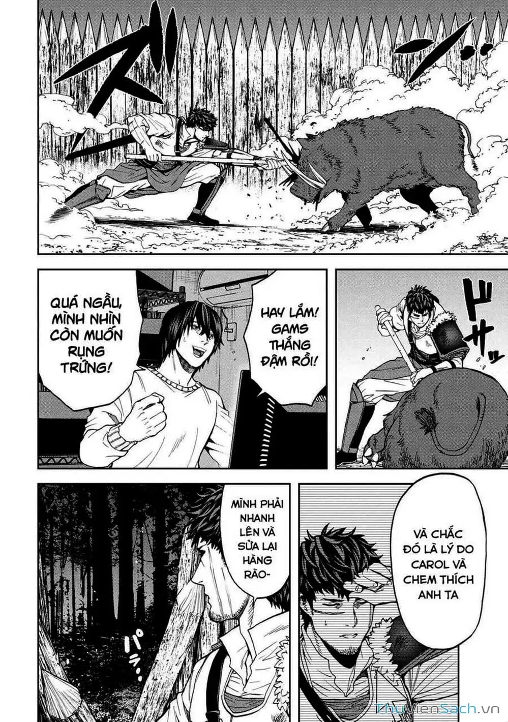 Truyện Tranh Npc Của Trò Chơi Xây Dựng Làng Là Người Thật trang 4