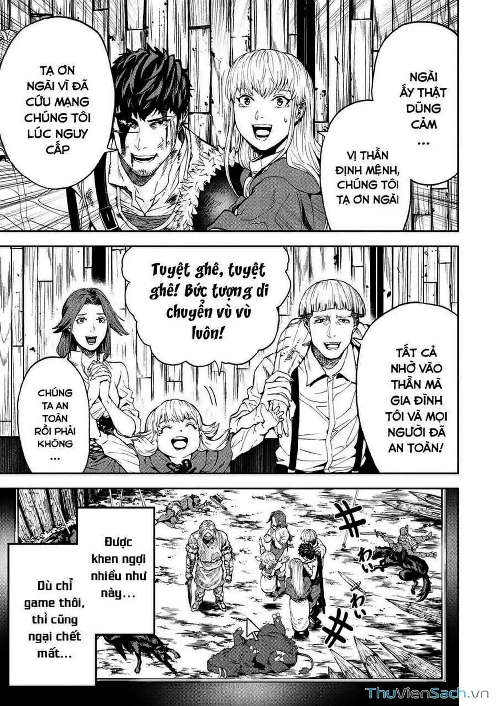 Truyện Tranh Npc Của Trò Chơi Xây Dựng Làng Là Người Thật trang 4