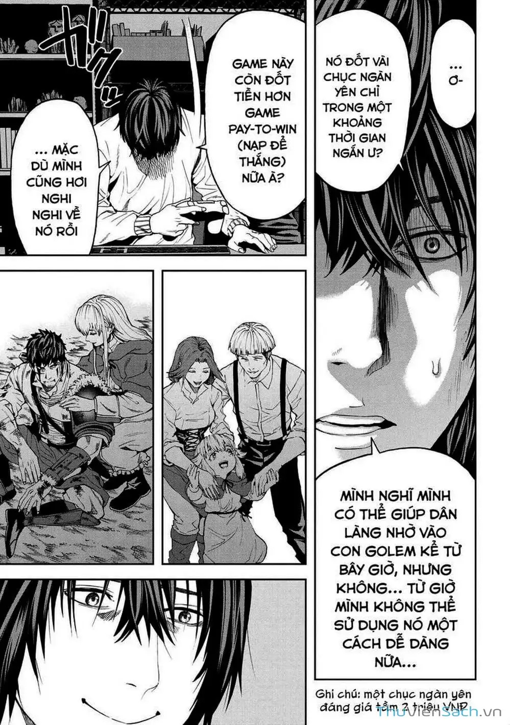 Truyện Tranh Npc Của Trò Chơi Xây Dựng Làng Là Người Thật trang 4