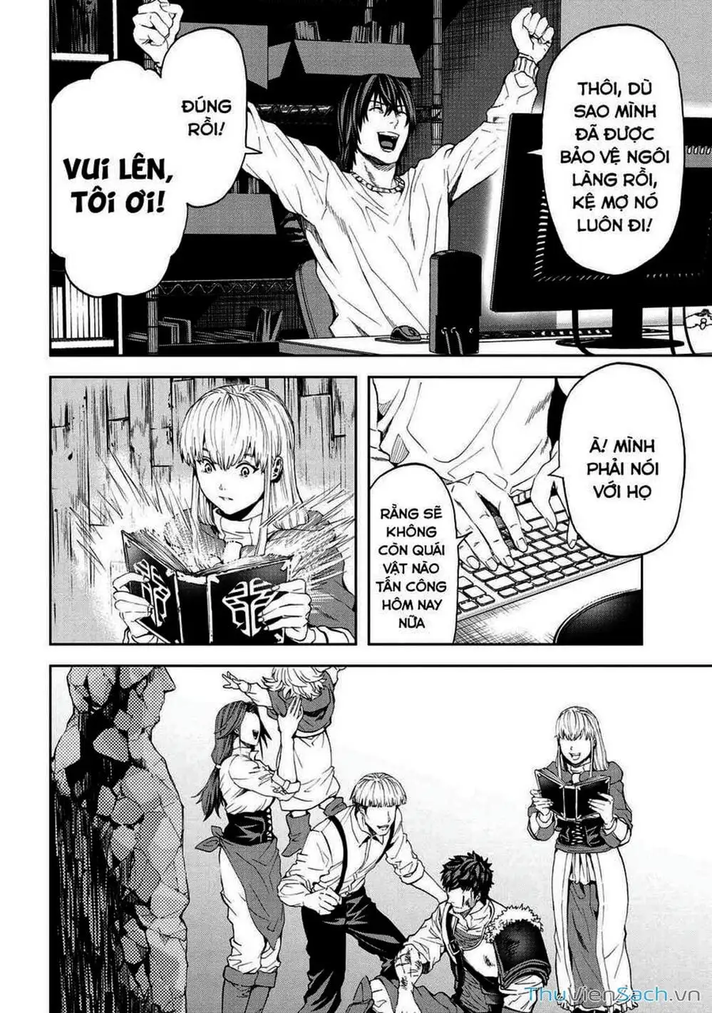 Truyện Tranh Npc Của Trò Chơi Xây Dựng Làng Là Người Thật trang 4