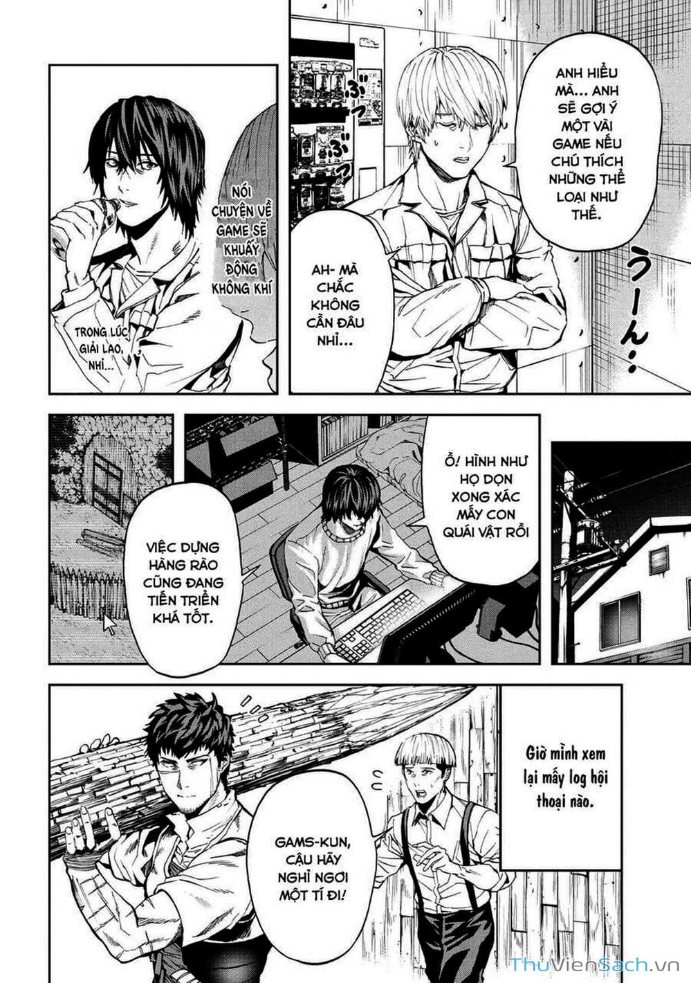 Truyện Tranh Npc Của Trò Chơi Xây Dựng Làng Là Người Thật trang 4