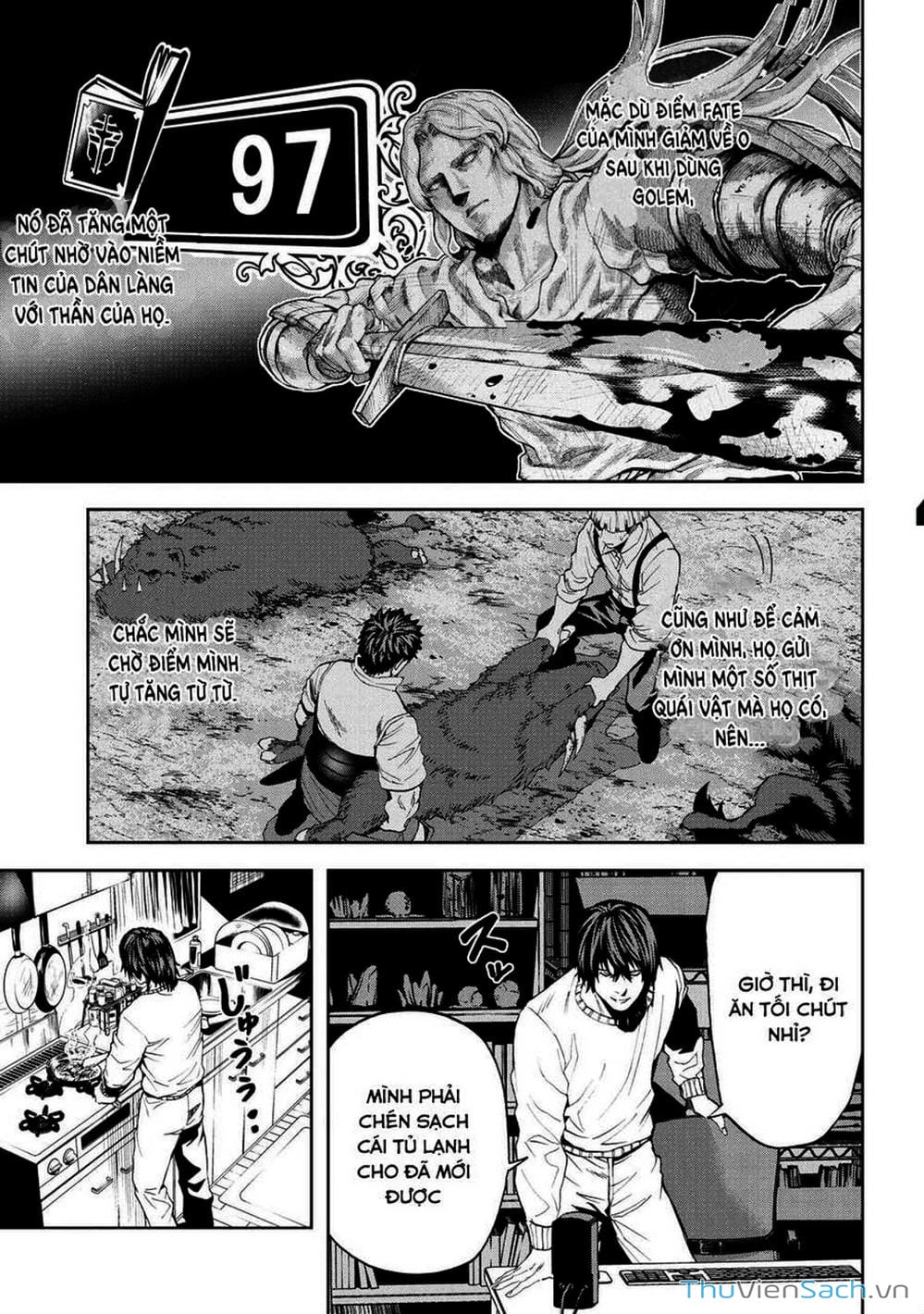 Truyện Tranh Npc Của Trò Chơi Xây Dựng Làng Là Người Thật trang 4