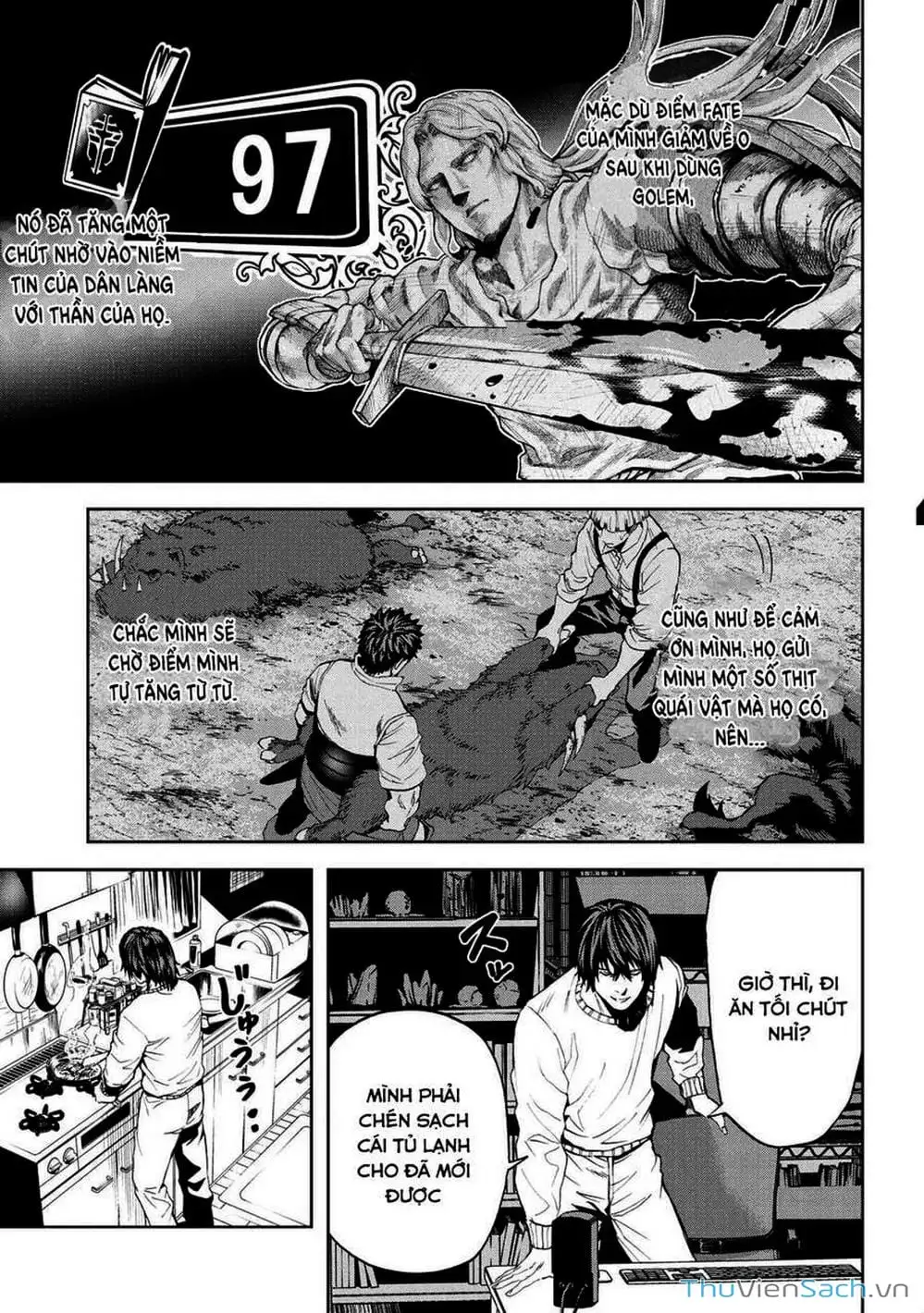 Truyện Tranh Npc Của Trò Chơi Xây Dựng Làng Là Người Thật trang 4