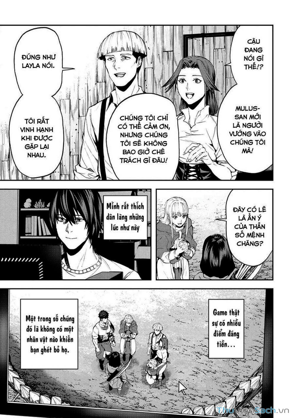 Truyện Tranh Npc Của Trò Chơi Xây Dựng Làng Là Người Thật trang 4