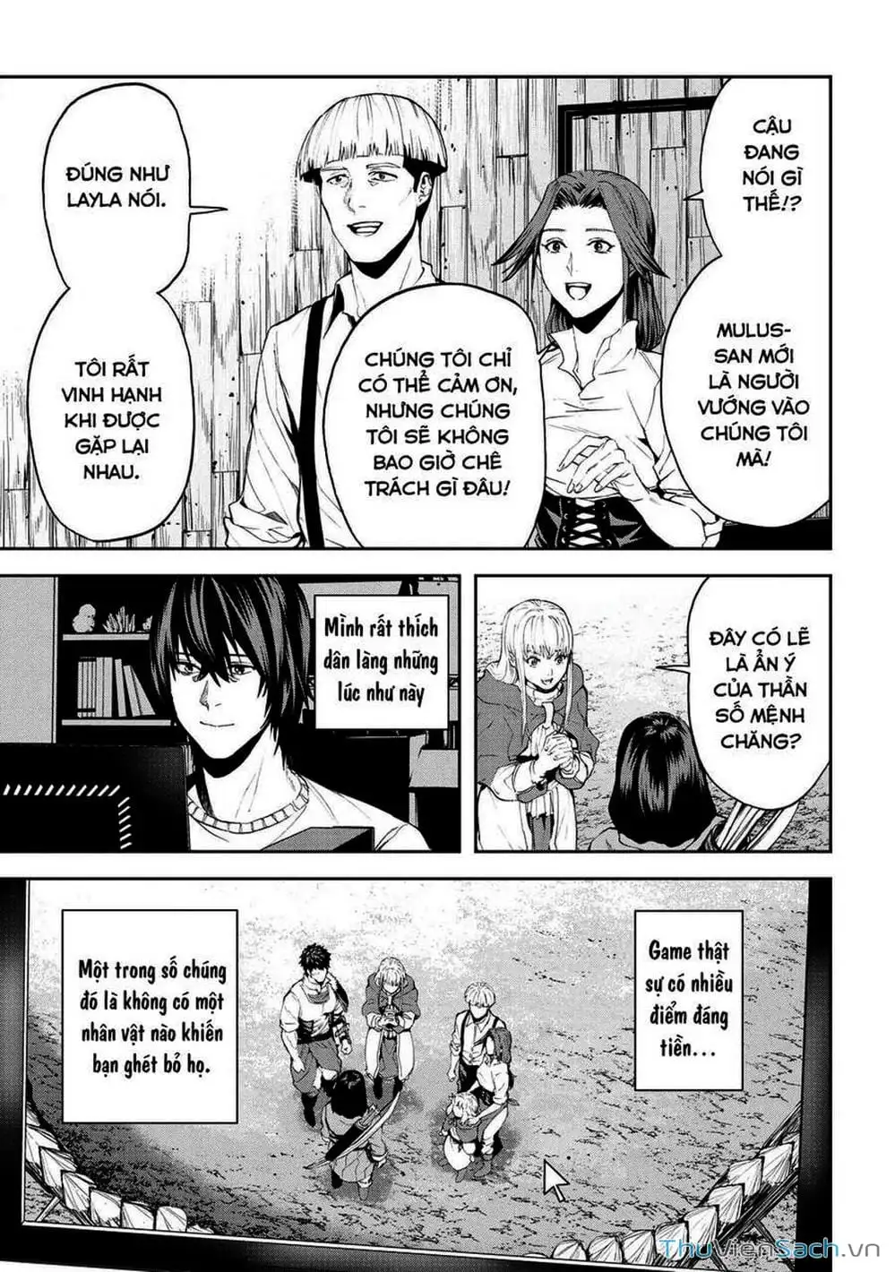 Truyện Tranh Npc Của Trò Chơi Xây Dựng Làng Là Người Thật trang 4