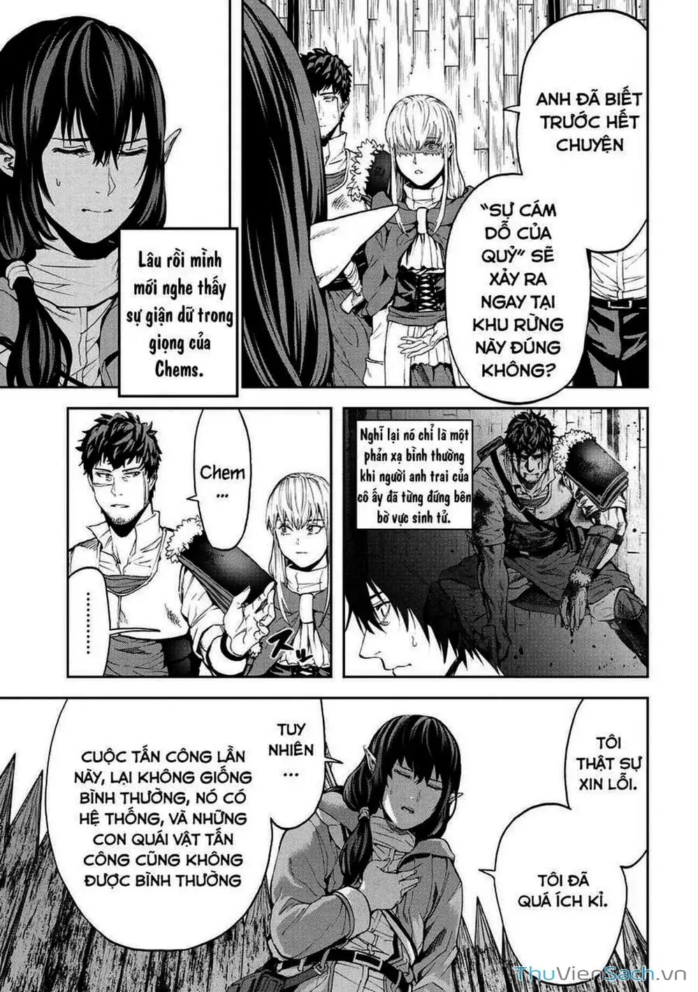 Truyện Tranh Npc Của Trò Chơi Xây Dựng Làng Là Người Thật trang 4