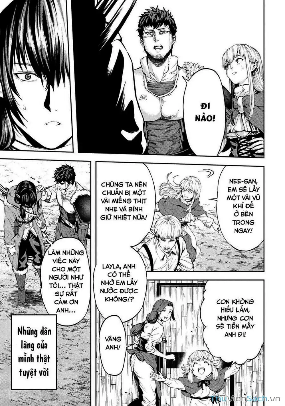 Truyện Tranh Npc Của Trò Chơi Xây Dựng Làng Là Người Thật trang 4