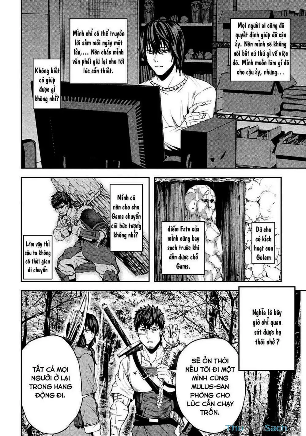 Truyện Tranh Npc Của Trò Chơi Xây Dựng Làng Là Người Thật trang 4