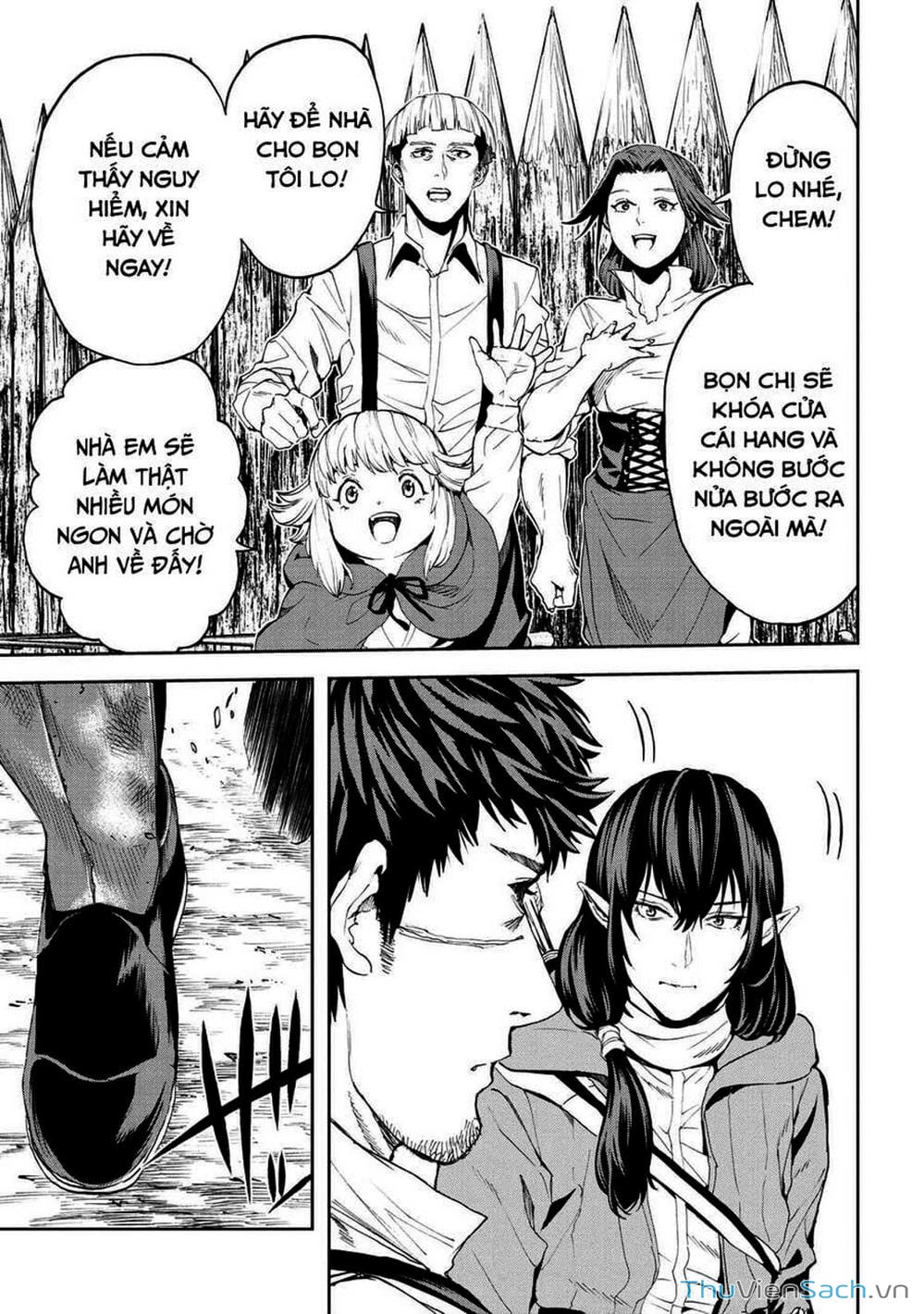 Truyện Tranh Npc Của Trò Chơi Xây Dựng Làng Là Người Thật trang 4