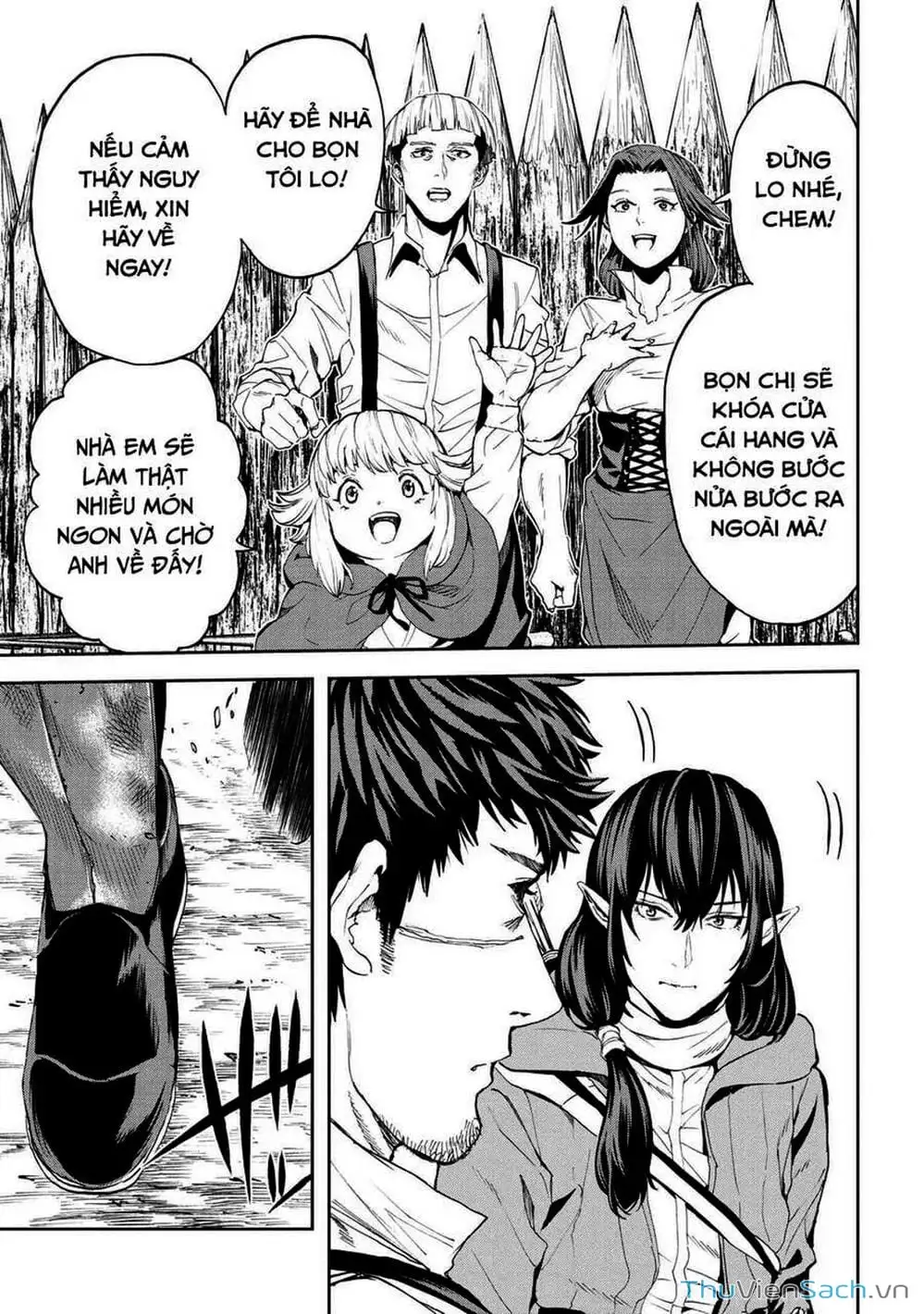 Truyện Tranh Npc Của Trò Chơi Xây Dựng Làng Là Người Thật trang 4