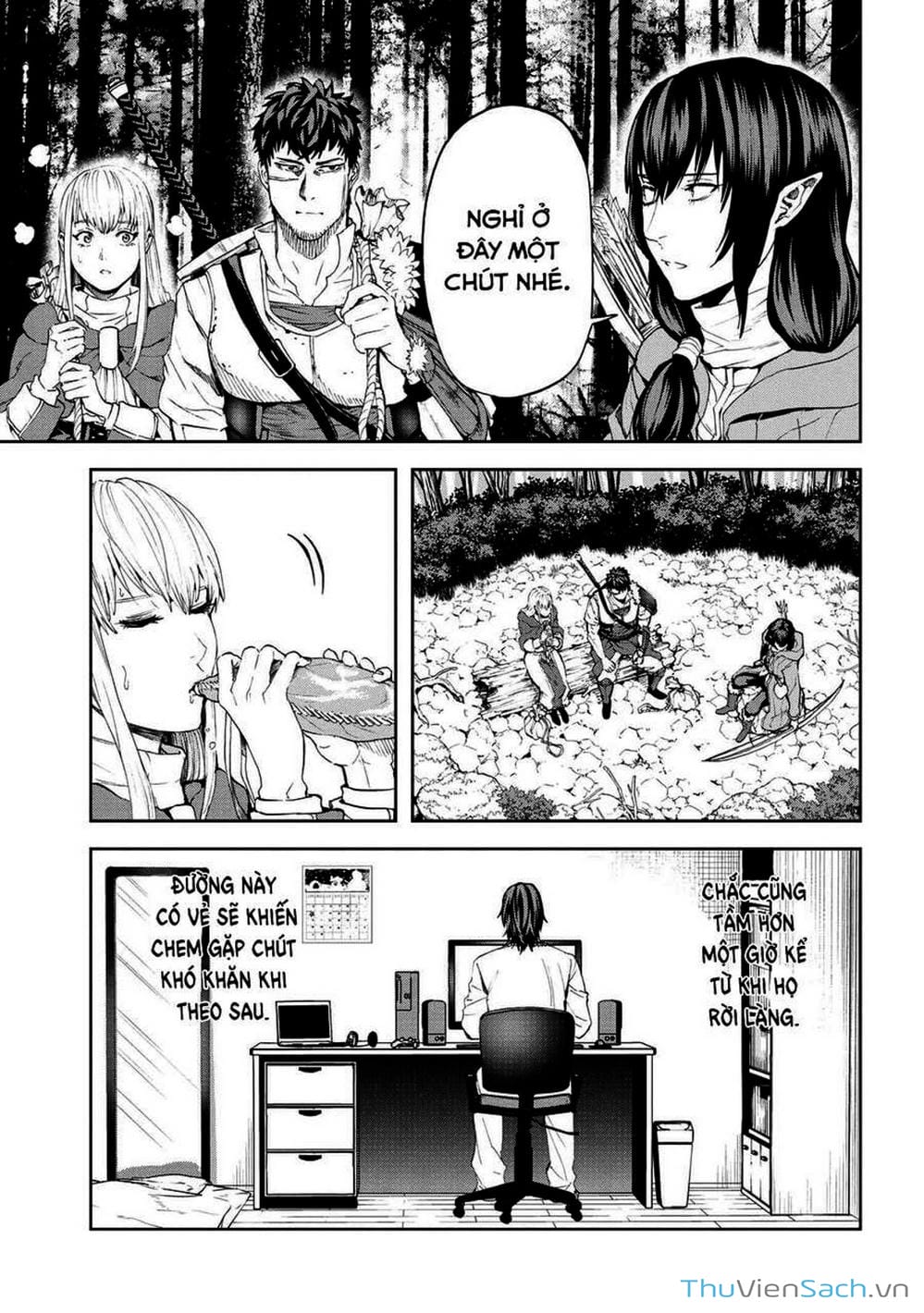Truyện Tranh Npc Của Trò Chơi Xây Dựng Làng Là Người Thật trang 4