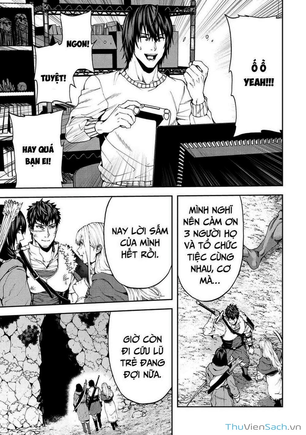 Truyện Tranh Npc Của Trò Chơi Xây Dựng Làng Là Người Thật trang 4