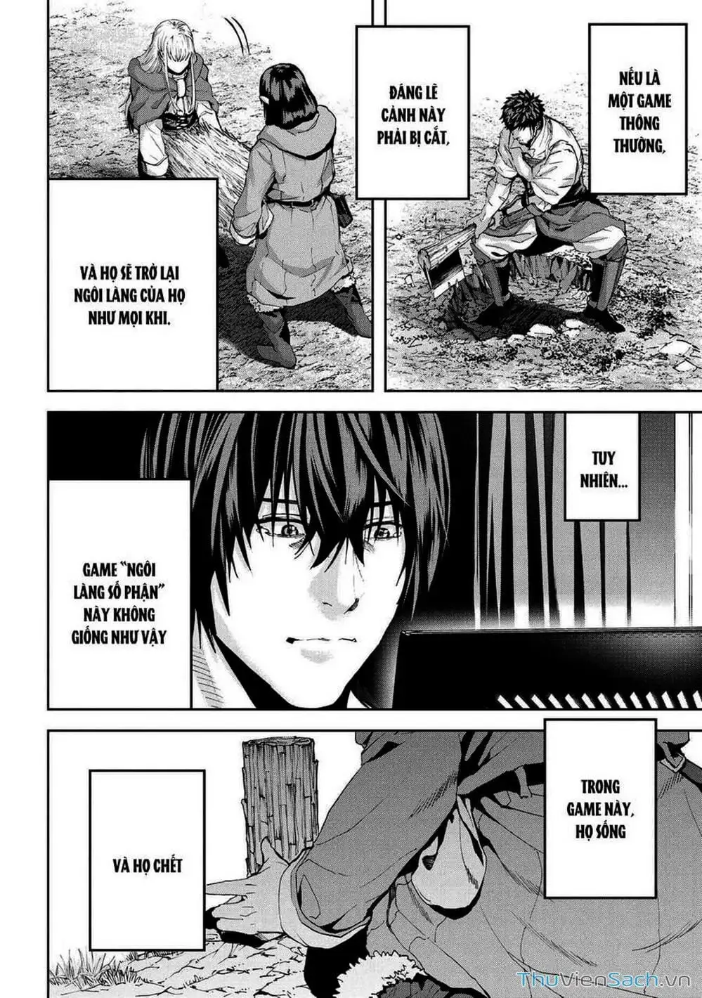 Truyện Tranh Npc Của Trò Chơi Xây Dựng Làng Là Người Thật trang 4
