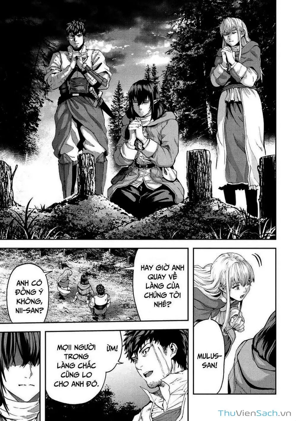 Truyện Tranh Npc Của Trò Chơi Xây Dựng Làng Là Người Thật trang 4