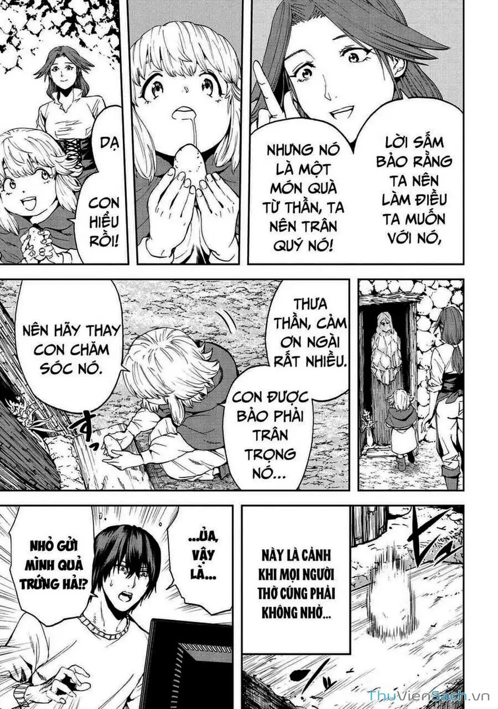 Truyện Tranh Npc Của Trò Chơi Xây Dựng Làng Là Người Thật trang 4