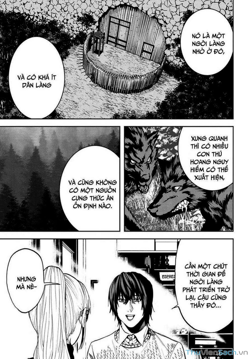 Truyện Tranh Npc Của Trò Chơi Xây Dựng Làng Là Người Thật trang 4