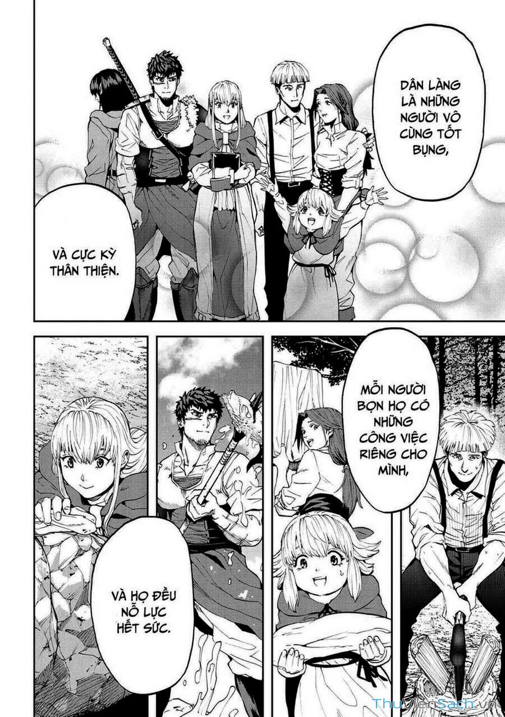 Truyện Tranh Npc Của Trò Chơi Xây Dựng Làng Là Người Thật trang 4