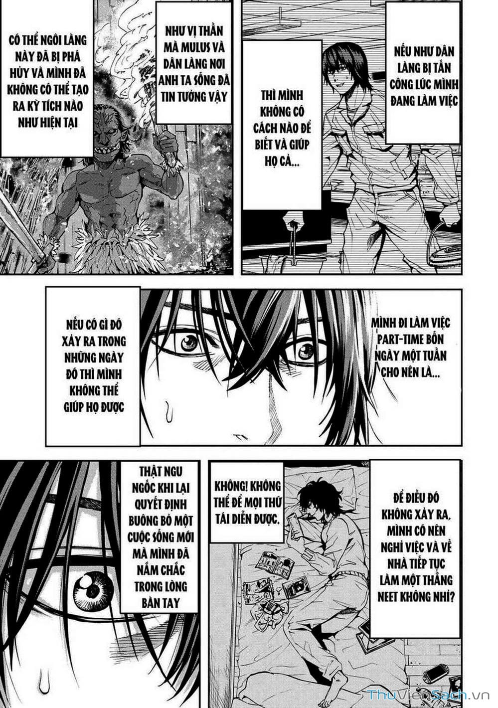 Truyện Tranh Npc Của Trò Chơi Xây Dựng Làng Là Người Thật trang 4