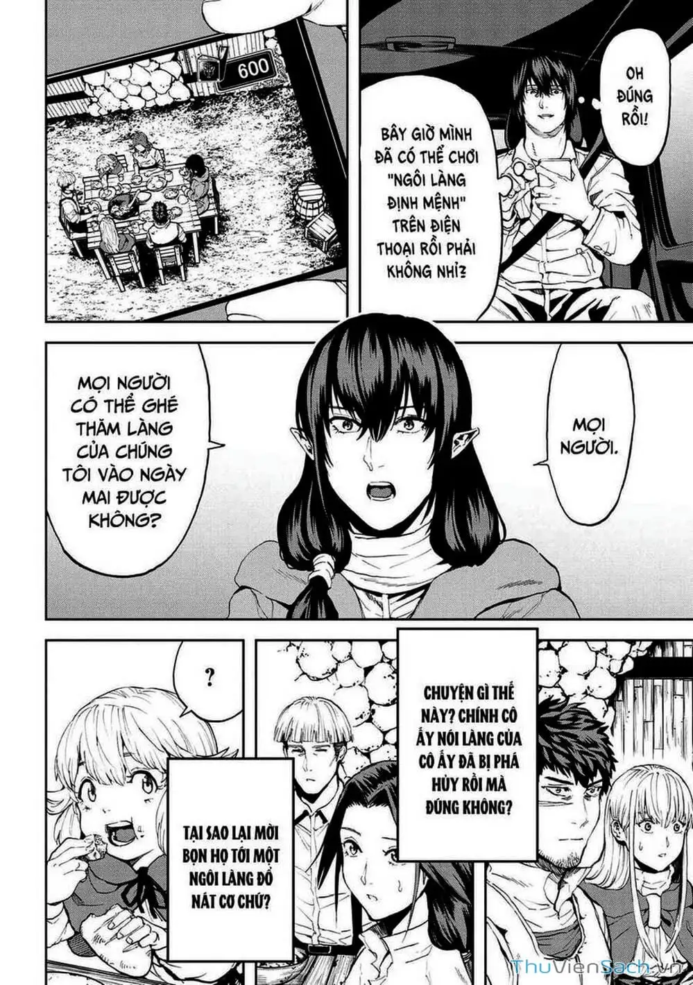 Truyện Tranh Npc Của Trò Chơi Xây Dựng Làng Là Người Thật trang 4