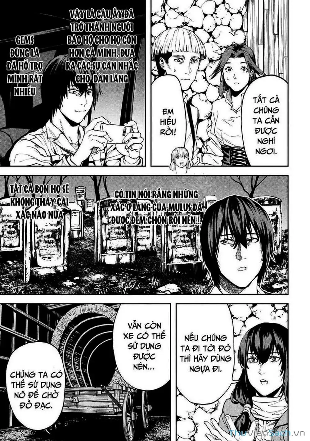 Truyện Tranh Npc Của Trò Chơi Xây Dựng Làng Là Người Thật trang 4