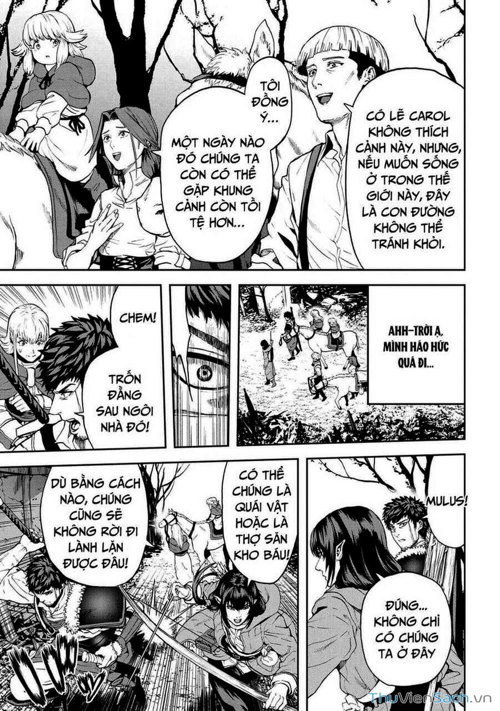 Truyện Tranh Npc Của Trò Chơi Xây Dựng Làng Là Người Thật trang 4