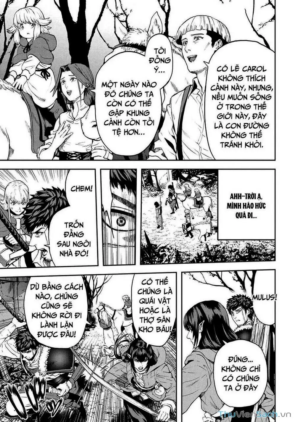 Truyện Tranh Npc Của Trò Chơi Xây Dựng Làng Là Người Thật trang 4