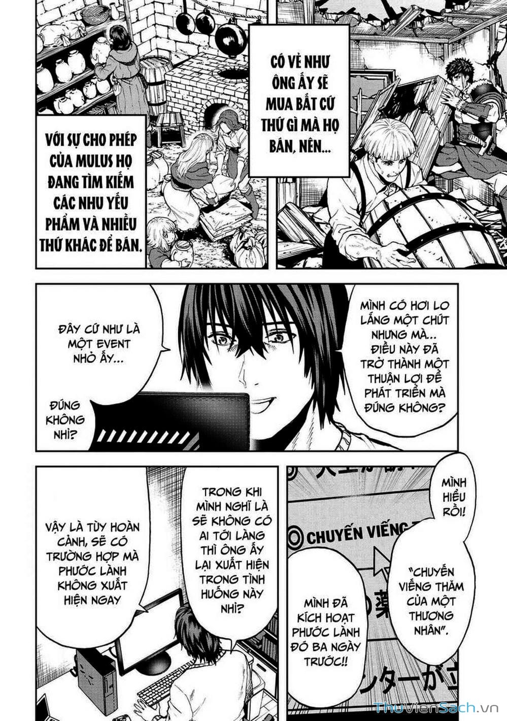 Truyện Tranh Npc Của Trò Chơi Xây Dựng Làng Là Người Thật trang 4