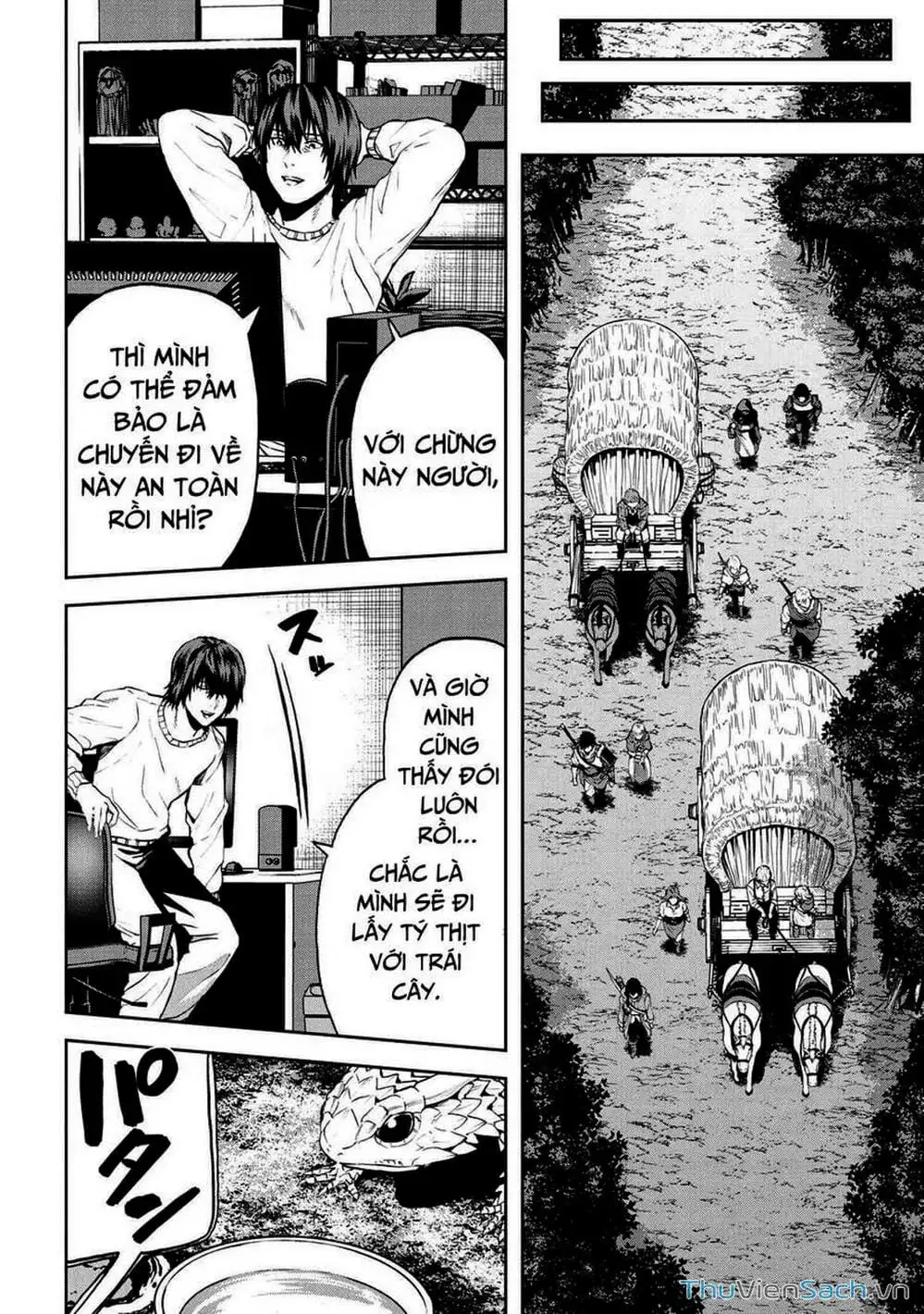 Truyện Tranh Npc Của Trò Chơi Xây Dựng Làng Là Người Thật trang 4