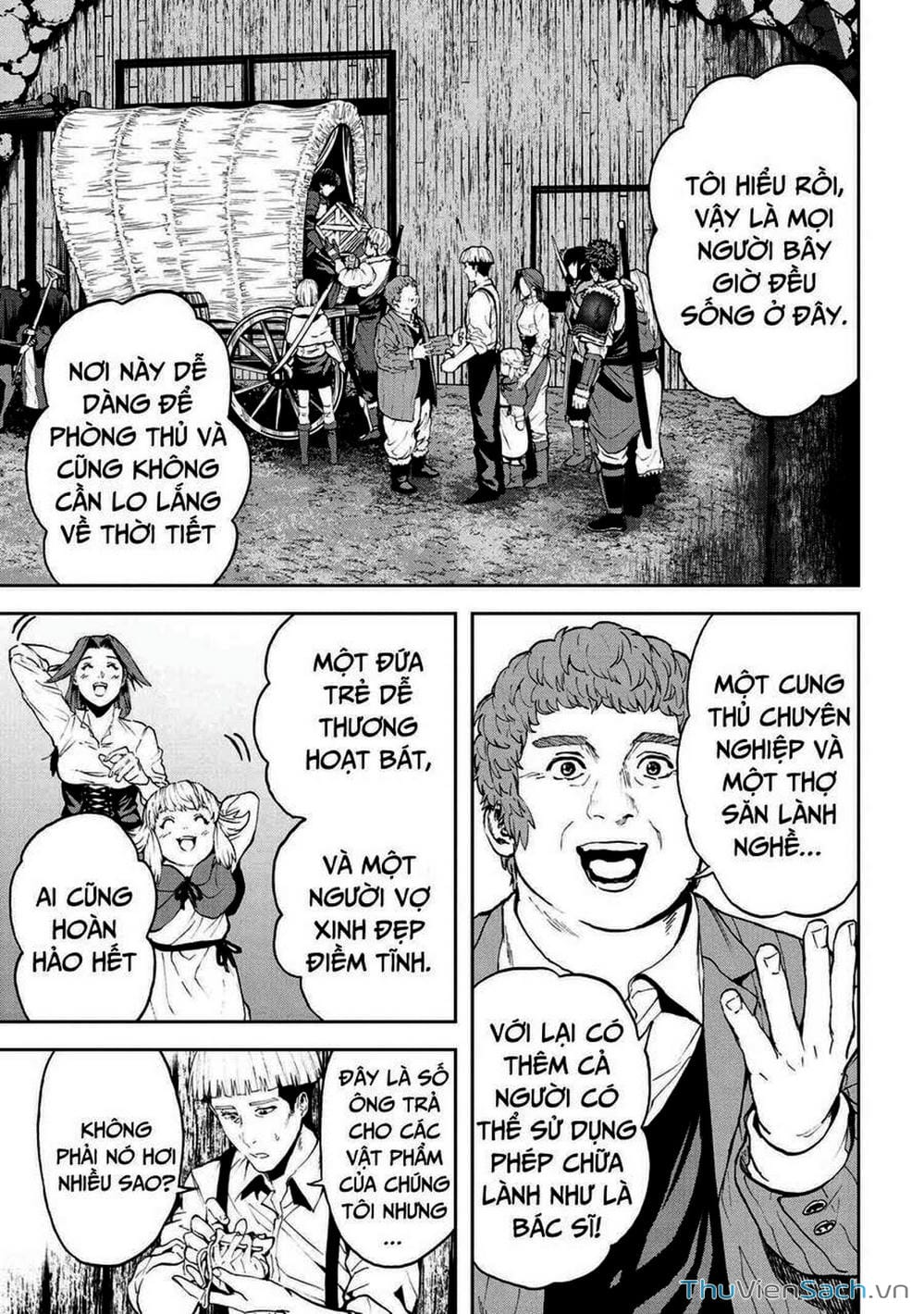 Truyện Tranh Npc Của Trò Chơi Xây Dựng Làng Là Người Thật trang 4
