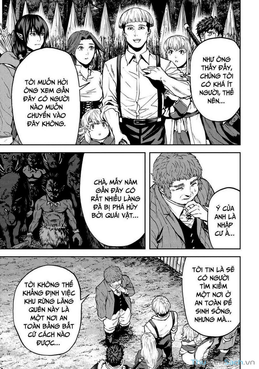 Truyện Tranh Npc Của Trò Chơi Xây Dựng Làng Là Người Thật trang 4