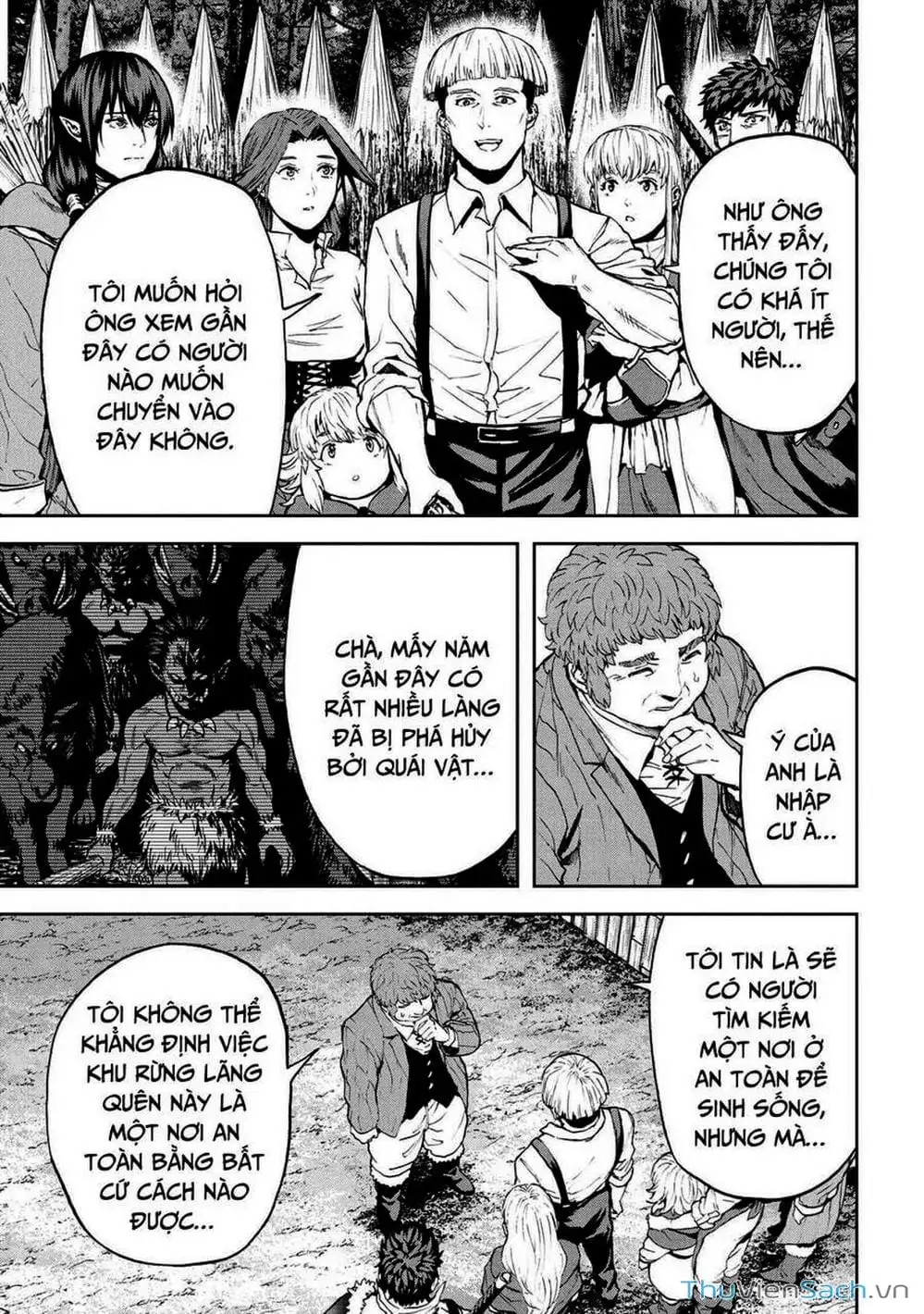 Truyện Tranh Npc Của Trò Chơi Xây Dựng Làng Là Người Thật trang 4