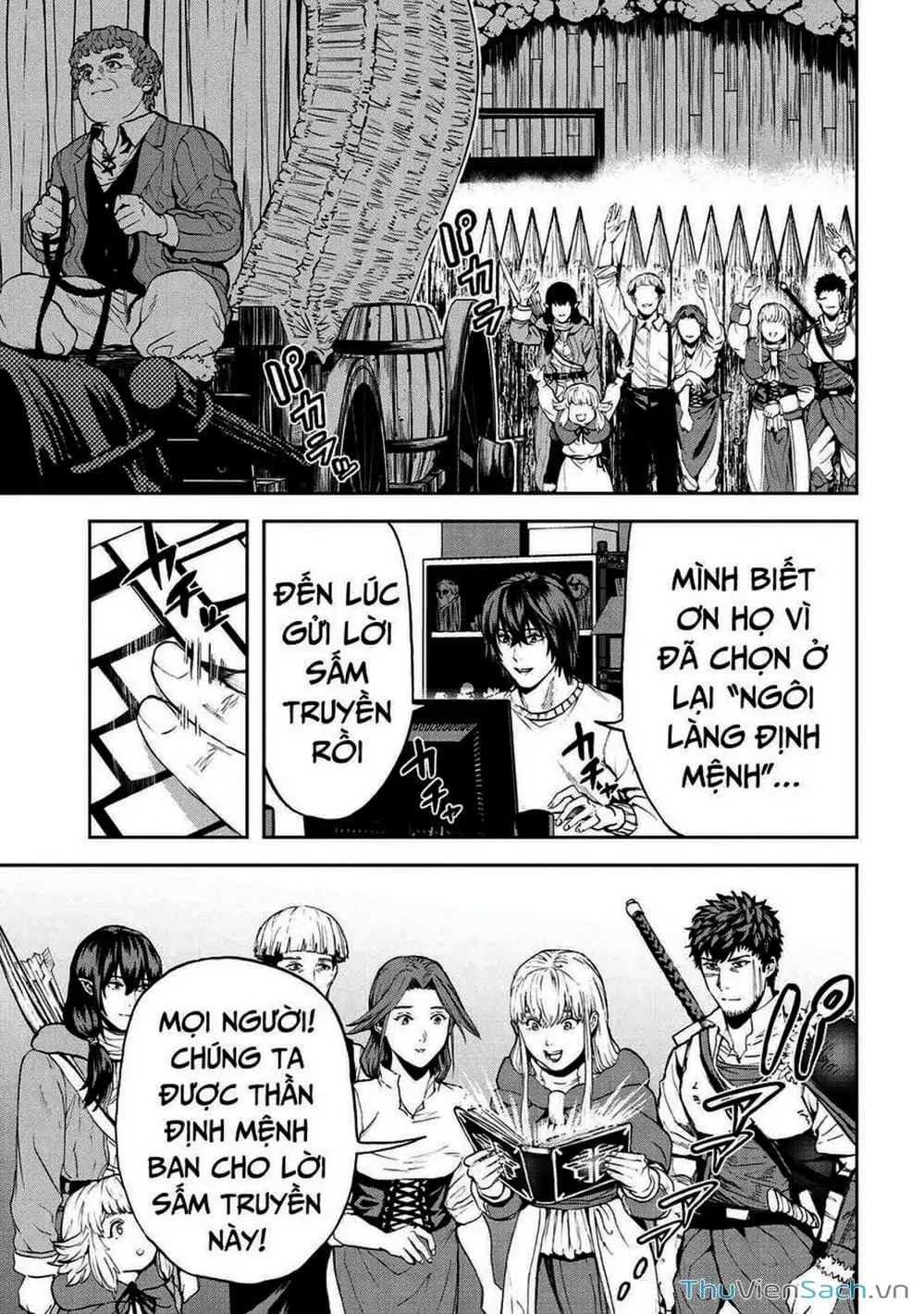 Truyện Tranh Npc Của Trò Chơi Xây Dựng Làng Là Người Thật trang 4