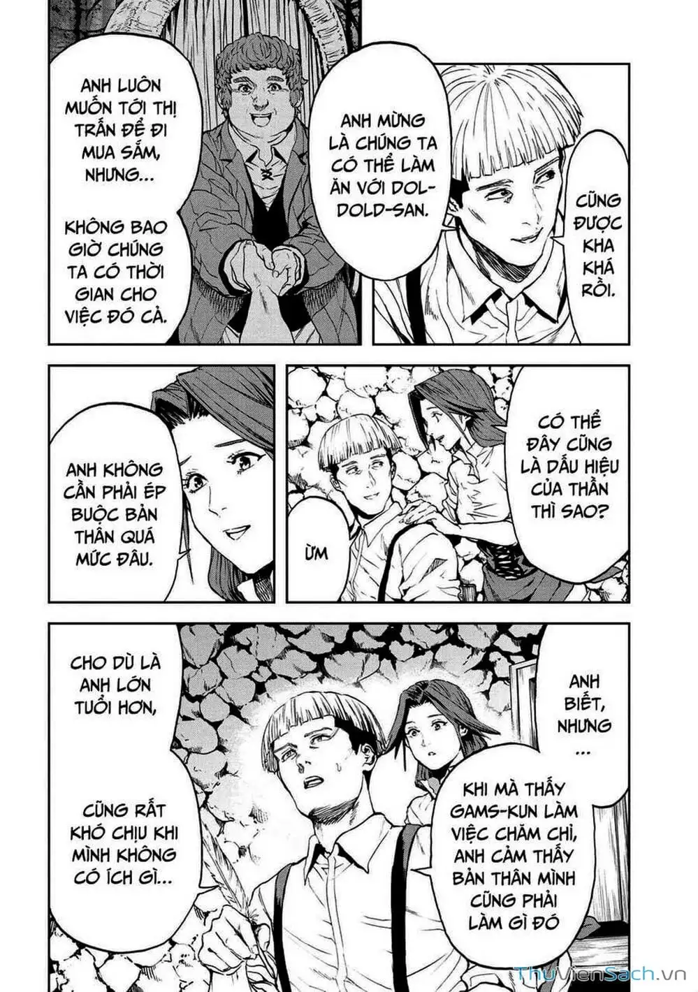 Truyện Tranh Npc Của Trò Chơi Xây Dựng Làng Là Người Thật trang 4