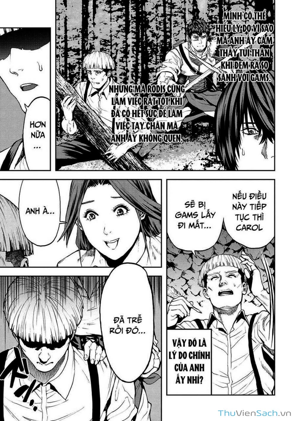 Truyện Tranh Npc Của Trò Chơi Xây Dựng Làng Là Người Thật trang 4