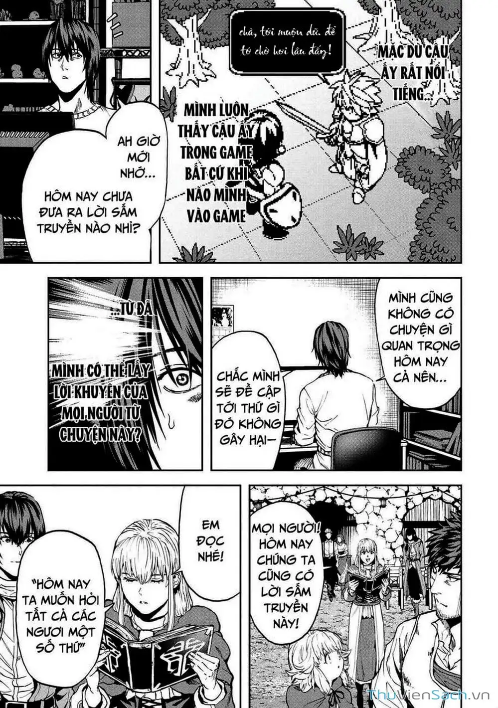 Truyện Tranh Npc Của Trò Chơi Xây Dựng Làng Là Người Thật trang 4