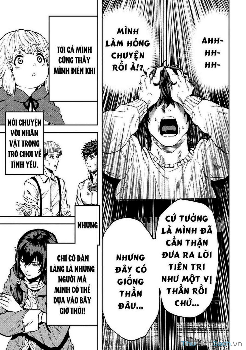 Truyện Tranh Npc Của Trò Chơi Xây Dựng Làng Là Người Thật trang 4